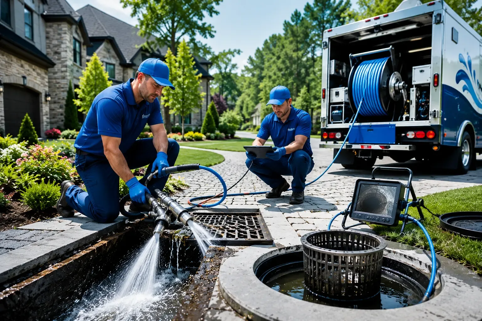 Local outdoor drain cleaning professionals in Mclean, NY